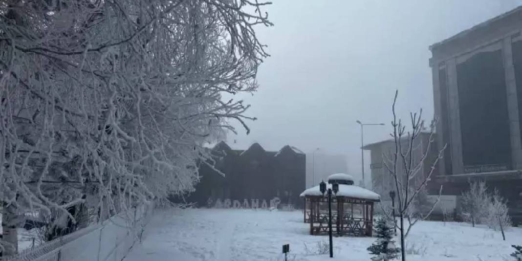Burası Sibirya değil Türkiye! Dondurucu soğuk kenti vurdu: Kirpikler dondu, buz sarkıtlarının boyu 2 metreyi geçti 3
